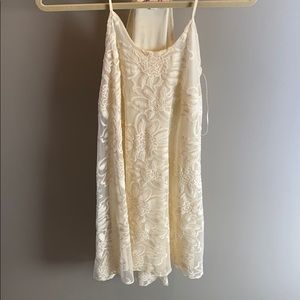 Cream colored dress!!